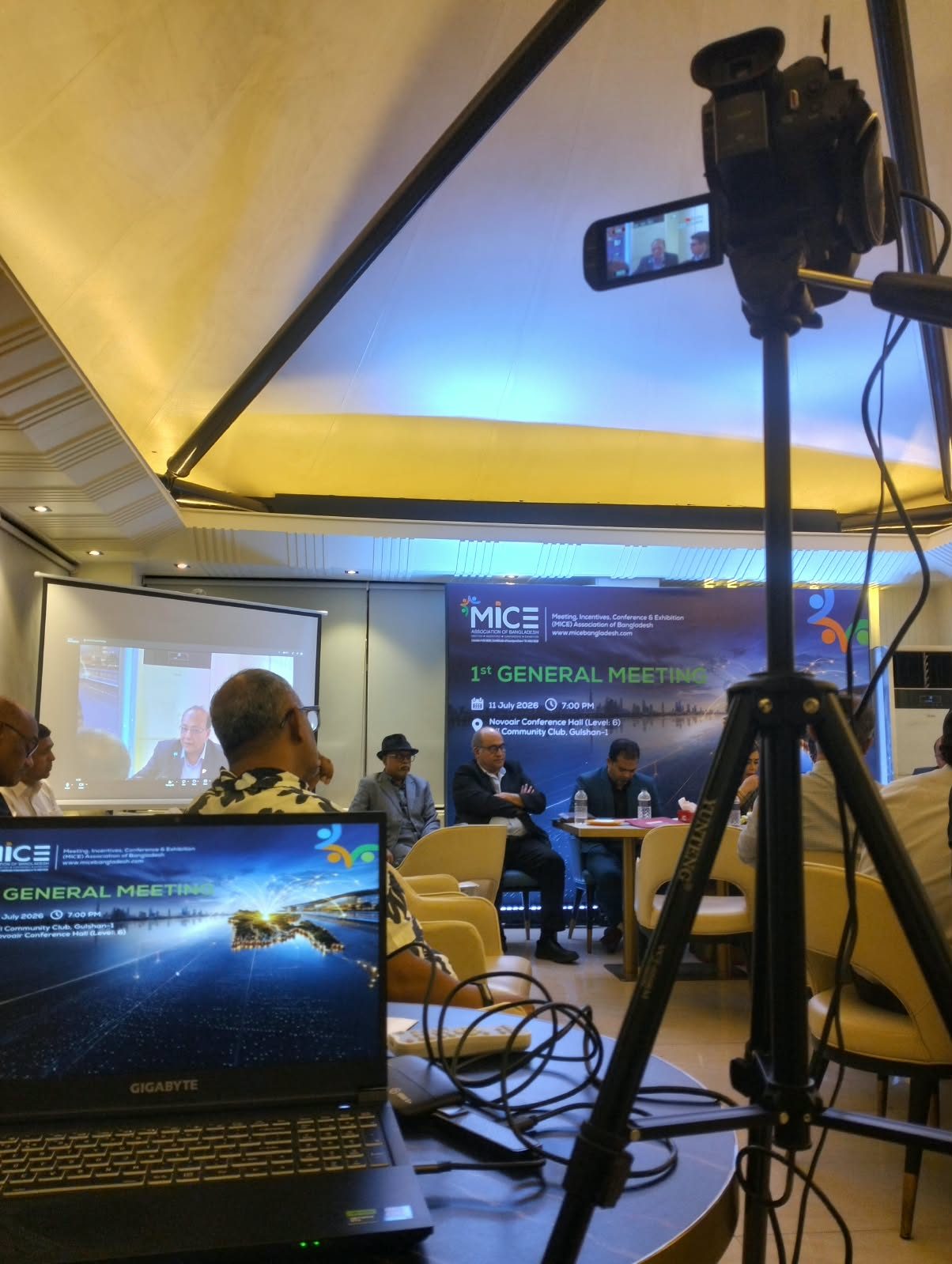Live Broadcasting Management – MICE 1st General Meeting